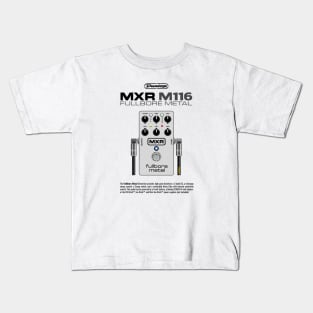 MXR M116 Fullbore Metal [light] Kids T-Shirt